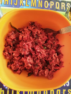 பீட்ரூட் சாதம் (Beetroot saatham recipe in tamil) செய்முறை முக்கிய புகைப்படம்