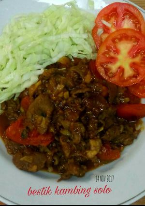 Foto resep Bestik kambing solo 🐐 🐐