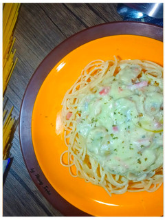 Foto resep 272. Spaghetti Krim Jamur Kancing