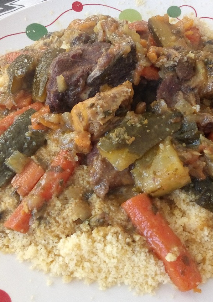 Una foto de Couscous de sémola fina