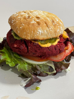 Una foto de Hamburguesa Vegana