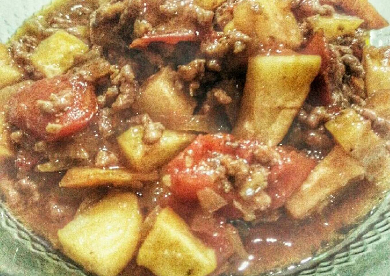 Semur Daging cincang Shedeph..😁