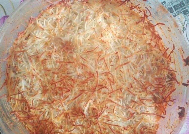 Pastel de carne, como siempre para celíacos
