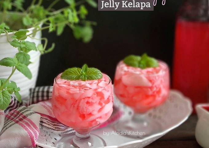 Es Kopyor Jelly Kelapa