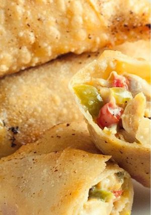 A picture of Instant Pot: Chicken Cheese Rolls.