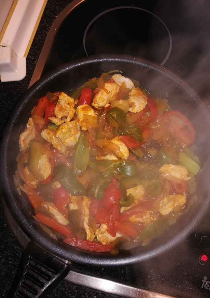 Una foto de Relleno de fajitas