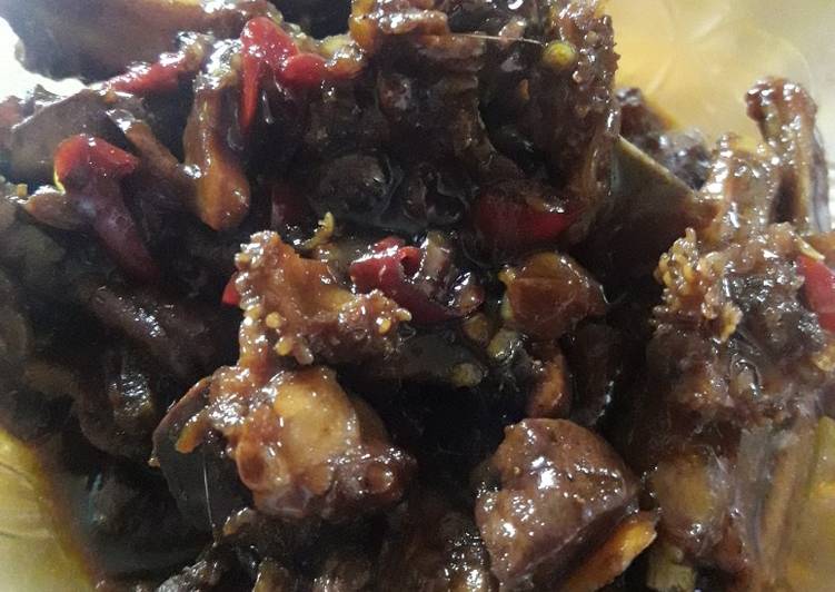 Oseng oseng kambing #5resepterbaruku