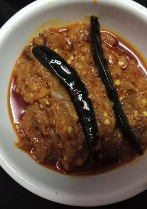 पंजाबी बैंगन भरता (punjabi baingan bharta recipe in Hindi) रेसिपी मुख्य फोटो