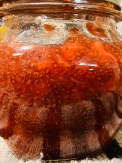 Una foto de Mermelada Light de Frutilla y Chía.🍓apto Vegan y Celiaco🚫