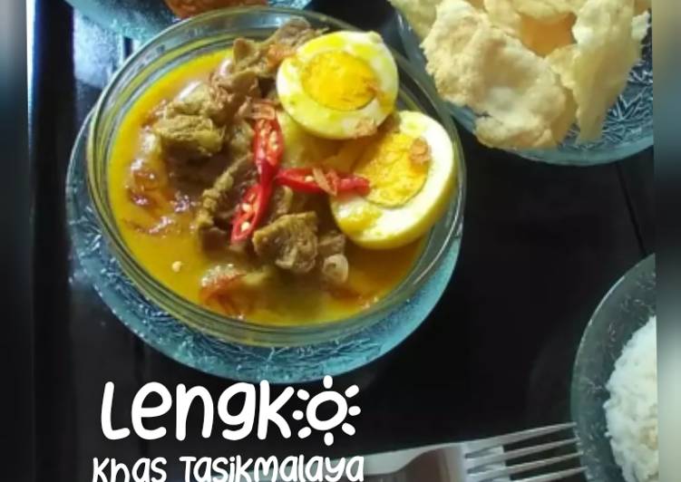 Resep: Lengko Daging Sapi Khas Tasikmalaya Legit dan Nikmat!