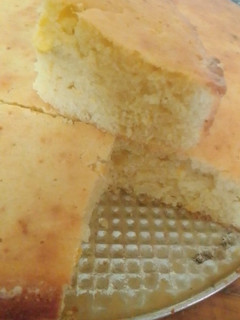 Una foto de Torta licuada de mandarinas