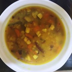 A picture of Moong Dal in Bong style (moong Dal).