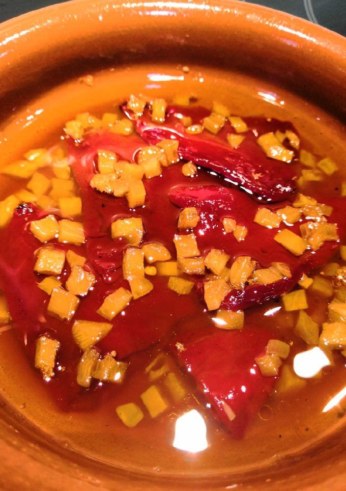Una foto de Pimientos del piquillo confitados con azúcar de caña