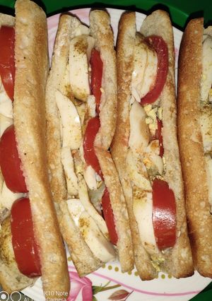 صورة لوصفة سندويتش بالبيض 😋