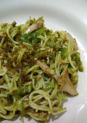 Foto resep Spagheti Cabe Hijau