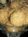 চিনেবাদাম লাড্ডু (Chinebadam laddu recipe in Bengali)