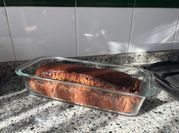 Una foto de avena proteina cacao