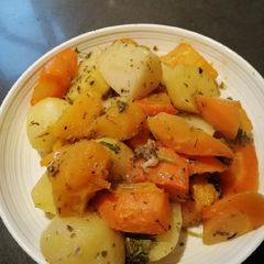 A picture of Baked Assorted Veggies.