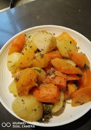 A picture of Baked Assorted Veggies.