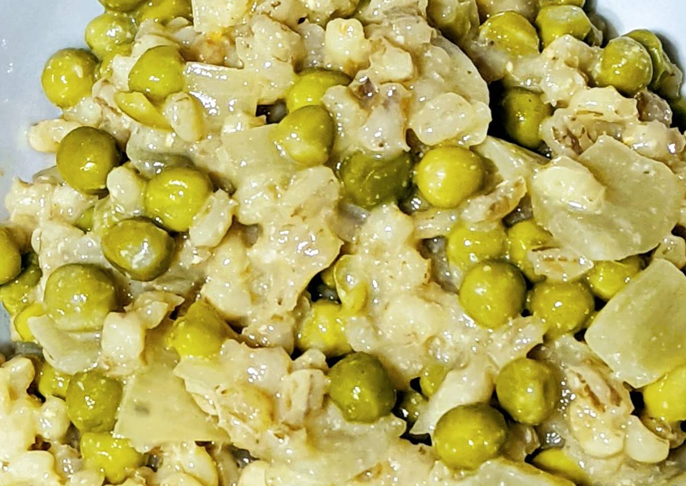 Pea barley "risotto" (vg)