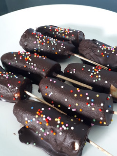Foto resep Es pisang coklat