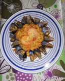 Arroz Relleno con Mariscos