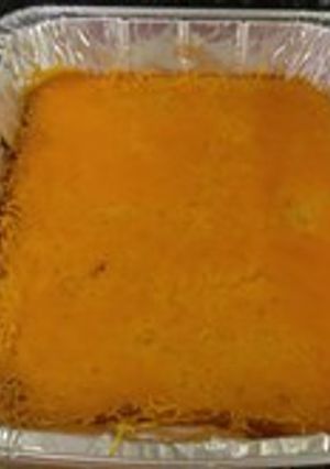 A picture of Katie's Corn Souffle.