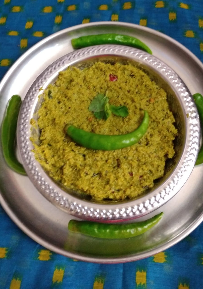 *மின்ட் துவையல்* செய்முறை முக்கிய புகைப்படம்