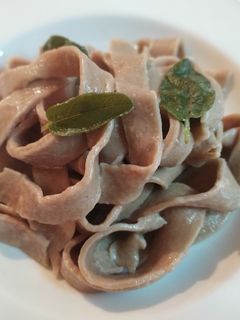 Foto di Tagliatelle con farina di castagne