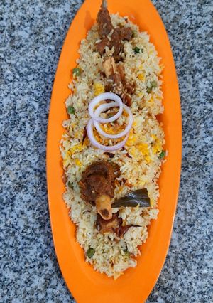 A picture of Easy Mutton Pulao.