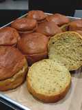 Anabolic "Brioche" Soft Buns w/Pumpkin |High Protein, Low Calorie, Sugar Free