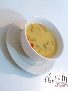 صورة لوصفة شوربة الكوسا الكريمية
