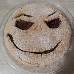 Foto di Crostata alla Nutella Jack Skelington