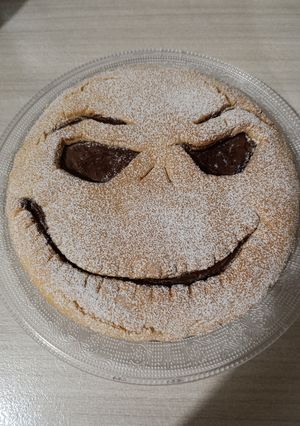 Foto di Crostata alla Nutella Jack Skelington