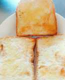 Bánh mì sandwich nướng bơ đường