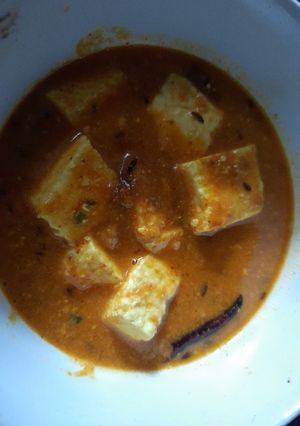 পনির কারি(paneer curry recipe in Bengali) রেসিপির প্রধান ছবি