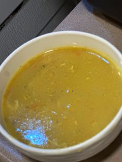 صورة لوصفة شوربة الكويكر بالدجاج (شوفان)