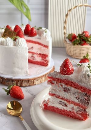 Foto resep Pink velvet cake