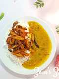 Bihari Daal Bhaat Bhujiya - Comfort Food Thali