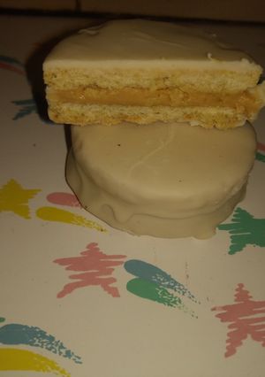 Una foto de Alfajores bon o bon