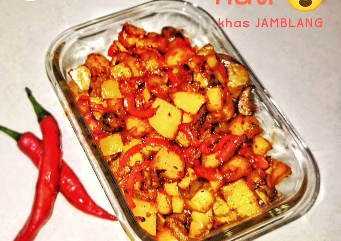 Resep Sambal Goreng Hati Khas Jamblang Oleh Mommy Iyell Cookpad