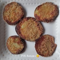 A picture of Chatpate sweet potato fry.