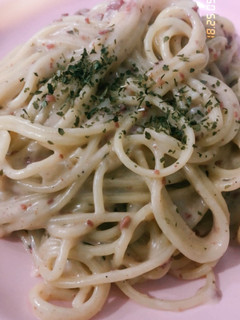 Foto resep Cheesy Creamy Spaghetti with Corned Beef