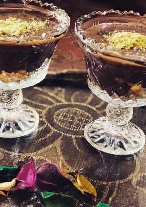 صورة لوصفة بودنج الشوكولاته