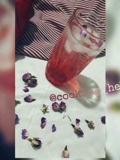 عکسی از دستور شربت گل محمدی