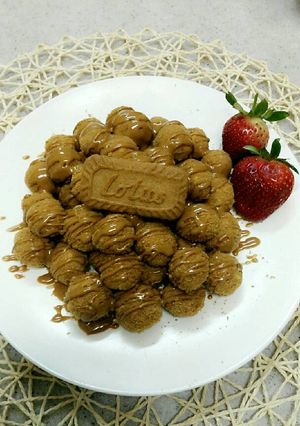 صورة لوصفة كرات اللوتس
