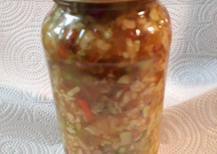 Steps to Prepare Super Quick Homemade Relish For Multiple Reasons