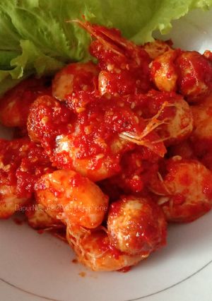 Foto resep Udang Sambal Telur Puyuh