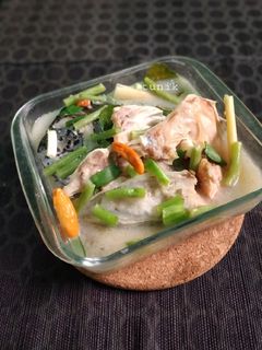 Foto resep Sup Kepala Salmon