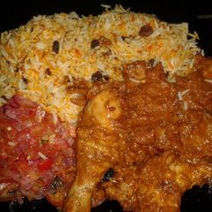 Chicken biriani (without Mala/ Yoghurt) # Chicken Contest A picture of Chicken biriani (without Mala/ Yoghurt) # Chicken Contest.